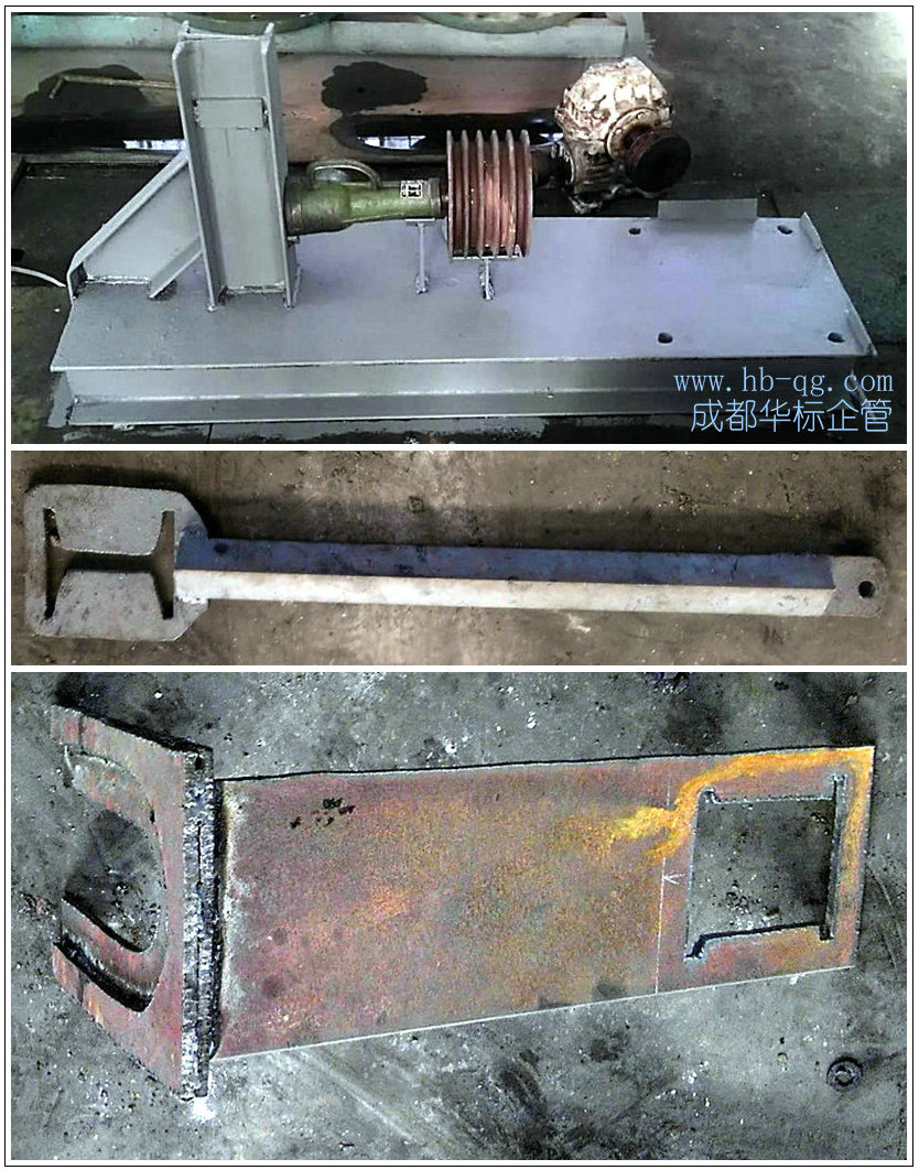 維修工裝案例：齊大山鐵礦自制電動機(jī)V型帶輪安裝與拆卸工